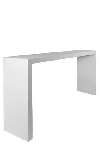 Desk pliant aluminium blanc 